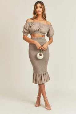 Mocha Off Shoulder, Skirt Set 11 Mocha Off Shoulder, Skirt Set -Hippie Vibe Tribe Shop 15685124 ddeb8872 8eea 4b7f 83df 2e80b2bb5614
