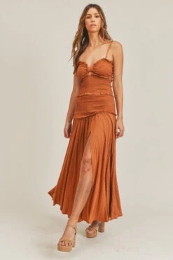 Renaissance Girl Smocked Maxi