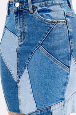 DENIM Patchwork Mini-Skirt -Hippie Vibe Tribe Shop 15767256 2d895be7 249f 4dcf 9752 44bbeb9ddf0f 1