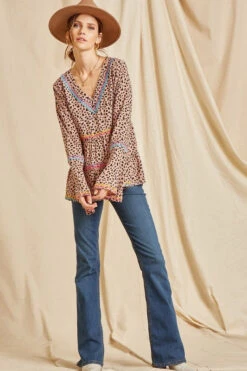 Leopard Print Babydoll Top -Hippie Vibe Tribe Shop 15858434 e3f074c8 7e3c 4244 9b13 65d444d7b39a 1