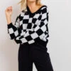 Checkered Sweater