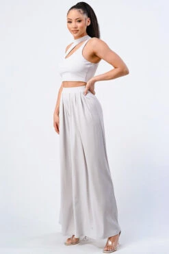 Trendy Basic Mock Neck Cut-Out Top And Pant Set -Hippie Vibe Tribe Shop 15877016 38e26b46 a2f6 4338 b4e5 5cb3ebaa4995 1