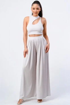 Trendy Basic Mock Neck Cut-Out Top And Pant Set -Hippie Vibe Tribe Shop 15877016 68fc0ab4 5ce7 423f 9f1d af0dff5d67c2