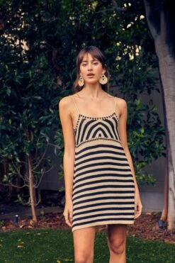 Knit Striped Midi-Dress -Hippie Vibe Tribe Shop 15925567 f2017346 47be 4c09 b4e5 9daab44795e5