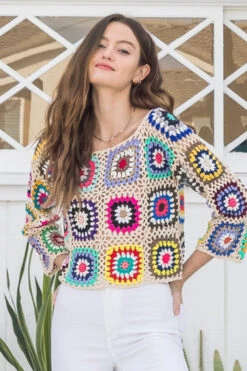 Cream Crochet Crop Patch Top -Hippie Vibe Tribe Shop 15952627 d4e7d2e6 b9f6 44ee a39d 34e01c1433f9