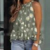 Printed Halter Tanks