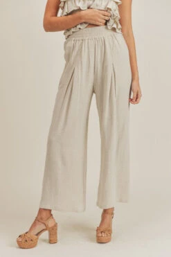 Linen Ruffle Crop Top & Pants Set -Hippie Vibe Tribe Shop 15973907 e3b0992c f76e 4690 8a6e 4586f2292a69