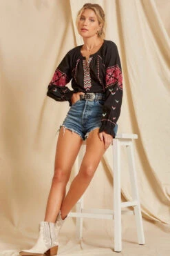 Western Girl Embroidered Long Sleeve -Hippie Vibe Tribe Shop 15991105 88fea8c9 f2c2 4871 9d3b 8e69184b677b