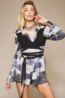 Wrap Around Knit Cross Top -Hippie Vibe Tribe Shop 16063388 c33866ce eaab 4378 8bab 8385739ed22a