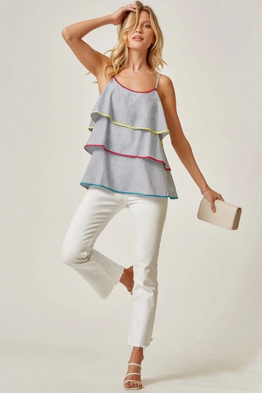 Denim Look Layered Tank 1 Denim Look Layered Tank