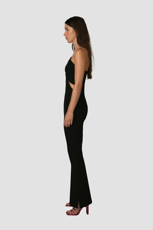 Back Tie Rhinestone Jumpsuit 3 Back Tie Rhinestone Jumpsuit - Image 3