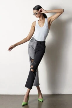Black & Grey High Rise Jeans -Hippie Vibe Tribe Shop 16276966 8575b424 73bb 456e aaa1 663bff32bf08