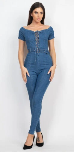 Lace-Up Denim Jumpsuit -Hippie Vibe Tribe Shop 16472067 1eb4f0b8 08c3 4911 98bd 1abf02d10d1a 1