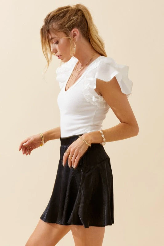 Ruffle Bodysuit 2 Ruffle Bodysuit - Image 2