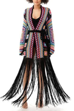 Elegant Crochet Cardigan