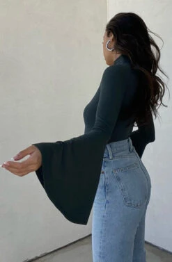 Dark Green Bell Bodysuit -Hippie Vibe Tribe Shop 16722686 8b612433 3dbf 401c a521 d6fbf70a2594