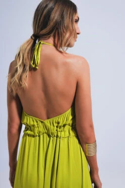 Lime Satin Midi-Slip Dress -Hippie Vibe Tribe Shop 16758141 49fbe3dd 743f 4148 84f0 3ed605a6ab0e