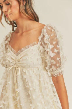 Cream Butterfly Mini-Dress -Hippie Vibe Tribe Shop 16830151 0281c288 d193 4ab7 b129 af93183adaf7