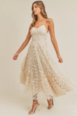 CREAM BUTTERFLY MESH LACE UP BACK BUSTIER MIDI DRESS -Hippie Vibe Tribe Shop 16971657 7a9a4c14 2677 4e11 8f05 026d4e495983