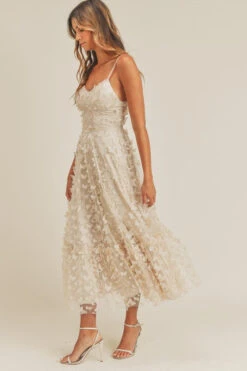 CREAM BUTTERFLY MESH LACE UP BACK BUSTIER MIDI DRESS -Hippie Vibe Tribe Shop 16971657 7d5840e6 ea89 4983 80cc 3478b02a91a6