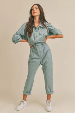 Blue Cinched Jumpsuit -Hippie Vibe Tribe Shop 17070480 1bc42969 a591 4769 af15 26a53c1bc094 2