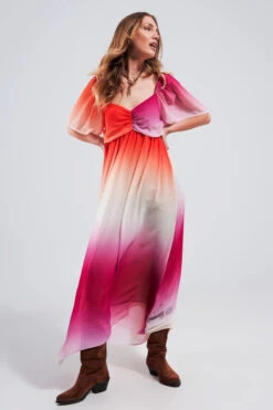 Ombre Sweetheart Maxi In Fuchsia -Hippie Vibe Tribe Shop 17095260 35f9eb63 ecba 4e3c b32d af3fa644f1c6