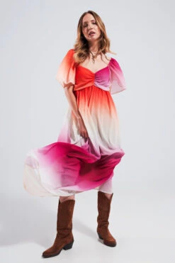 Ombre Sweetheart Maxi In Fuchsia -Hippie Vibe Tribe Shop 17095260 40287710 4716 45f3 828c 225dd302d979