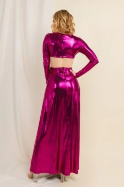 Magenta Shiney Metallic Maxi Dress -Hippie Vibe Tribe Shop 17106586 81ec7cfc dee0 4686 bcf9 004ee2a1ac91