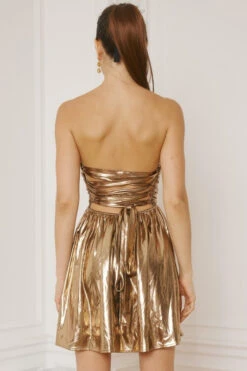 Gold Metallic Stapless Mini-Dress -Hippie Vibe Tribe Shop 17425773 816a2e9b 1ccc 4001 a07b 40a119e92aaf