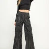 Pin Striped Cargo Pants