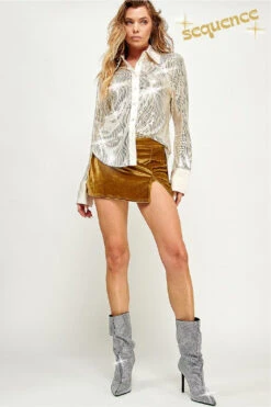 Satin, Embellished Sequin Shirt -Hippie Vibe Tribe Shop 17931589 b3b34b94 550b 4fdc bdac 70adc7b59edb