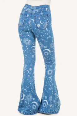 Sun And Stars Printed Flare Jeans -Hippie Vibe Tribe Shop 18204176 922cb530 a782 4713 9f0e 7cc177d689aa