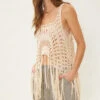Crochet Fringe Tank Top