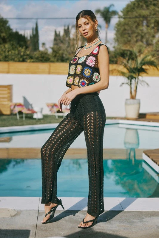 Crochet Cover-Up Pants 2 Crochet Cover-Up Pants - Image 2