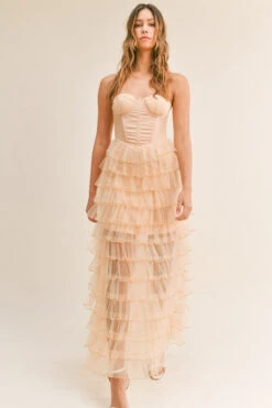 Taupe Corset Ruffle Tiered Maxi Dress -Hippie Vibe Tribe Shop 18514187 8fe5a90d 1d74 4062 8a17 8f2bb2ea7891