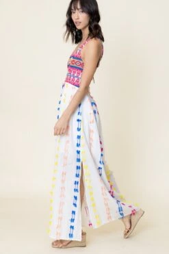 Embroidered Detailed Maxi
