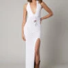White Odessa Crochet Maxi