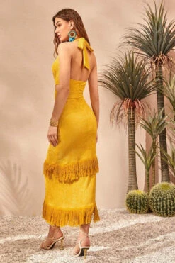 Mustard Halter Fringe Maxi -Hippie Vibe Tribe Shop 18812896 388dd439 4514 4e83 b361 2b14b947a9ac