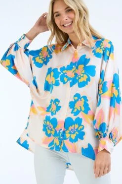 VIVID FLORAL PRINT SHIRT -Hippie Vibe Tribe Shop 18813668 25ad9fae 0188 4339 bbec 442cf71ea6be