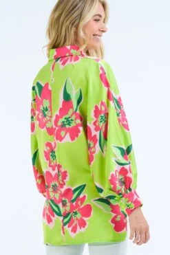 VIVID FLORAL PRINT SHIRT -Hippie Vibe Tribe Shop 18813668 dfa04d22 e9ed 4a43 9c5a 6f223ac7a27c