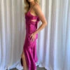 Magenta Empire Dress