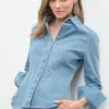 Parker Denim Blouse