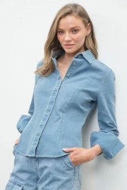 Parker Denim Blouse