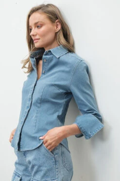 Parker Denim Blouse 19 Parker Denim Blouse -Hippie Vibe Tribe Shop 19031216 c9476674 dd66 4439 b4ef 2afb560ba698