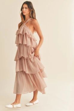BEIGE HALTER RUFFLE DRESS -Hippie Vibe Tribe Shop 19442478 135e63c9 0897 4473 a4d0 eaf216b85701 1
