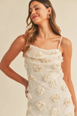 3D Applique Cowl Neck Rose Maxi Dress -Hippie Vibe Tribe Shop 19675500 ee8637d4 3cf7 4229 912a e4a1257a84f4 1