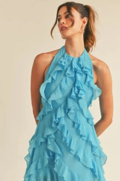 AQUA BLUE HALTER RUFFLE DRESS 7 AQUA BLUE HALTER RUFFLE DRESS -Hippie Vibe Tribe Shop 19675640 4ff603cb c967 4a95 82d2 3dbace7c3e83