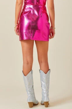 Metallic Pink Mini-Skirt -Hippie Vibe Tribe Shop 19773874 d913f588 a609 49a8 8a24 92325ff491f0 1
