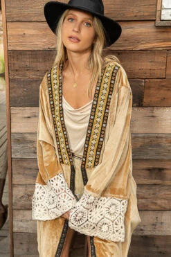 Gold Velvet Hippie Cardigan -Hippie Vibe Tribe Shop 19934144 10659665 9c0d 4190 9a9e af0356863bce