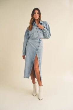 Denim Crop Jacket And Skirt Set -Hippie Vibe Tribe Shop 20005526 e331db84 ccbd 4229 9bbd 98a4bf6e44b5 1